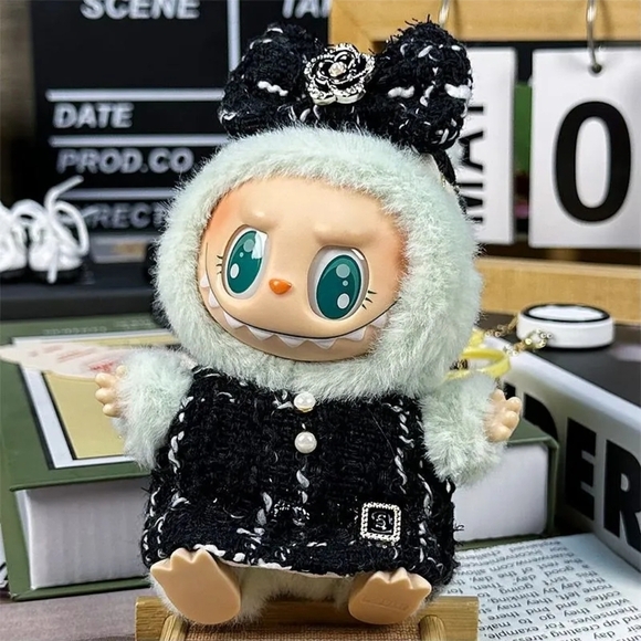 Other - LABUBU Black and White Outfit-LABUBU NOT INCLUDED